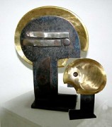 Papagallo (Stahl, Messing)