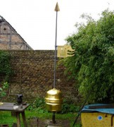 Warten auf den Abtransport