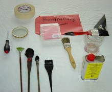 Das Werkzeug liegt bereit