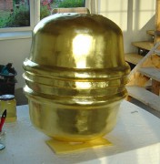 Die Vergoldung ist komplett