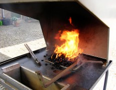 Brennen muss es heiss ..