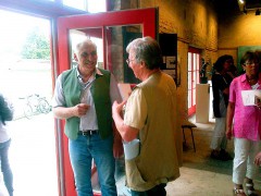 Gespraech mit dem Kuenstler